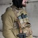 Ремень трехточечный оружейный RAGNAROK с широким наплечнтком KRAKEN carbine Gen.II Койот