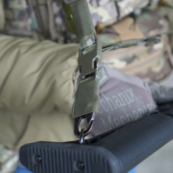 Ремень трехточечный оружейный RAGNAROK с широким наплечнтком KRAKEN carbine Gen.II Мультикам
