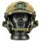 Комплект шлем баллистический FAST NIJ 0106.01 IIIA. 44 WENDY MultiCam с наушниками Impact Sport с креплением "Чебурашка"