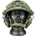 Комплект шлем баллистический FAST NIJ 0106.01 IIIA. 44 WENDY MultiCam с наушниками Impact Sport