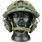 Комплект шлем баллистический FAST NIJ 0106.01 IIIA. 44 WENDY MultiCam с наушниками Impact Sport