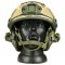 Комплект шлем баллистический FAST NIJ 0106.01 IIIA. 44 WENDY MM14 с наушниками Impact Sport с креплением "Чебурашка"