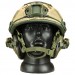 Комплект шлем баллистический FAST NIJ 0106.01 IIIA. 44 WENDY MM14 с наушниками Impact Sport с креплением "Чебурашка"