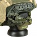 Комплект шлем баллистический FAST NIJ 0106.01 IIIA. 44 WENDY MM14 с наушниками Impact Sport с креплением "Чебурашка"