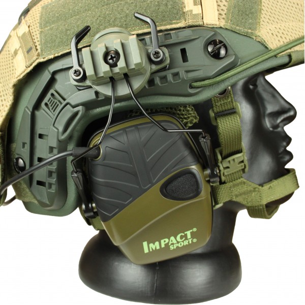 Комплект шлем баллистический FAST NIJ 0106.01 IIIA. 44 WENDY MM14 с наушниками Impact Sport