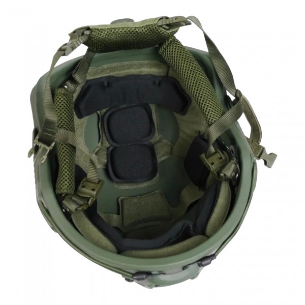 Комплект шлем баллистический FAST NIJ 0106.01 IIIA. 44 WENDY MultiCam с наушниками Impact Sport