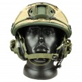 Комплект шлем баллистический FAST NIJ 0106.01 IIIA. 44 с WENDY MM14 и наушниками Earmor M32