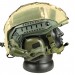 Комплект шлем баллистический FAST NIJ 0106.01 IIIA. 44 с WENDY MM14 и наушниками Earmor M32