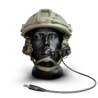 Комплект шлем баллистический PGD ARCH Olive с наушниками PELTOR ComTac XPI 