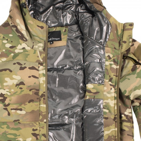 Куртка зимняя Call Dragon Model 1 з підкладкою Omni-Heat Multicam