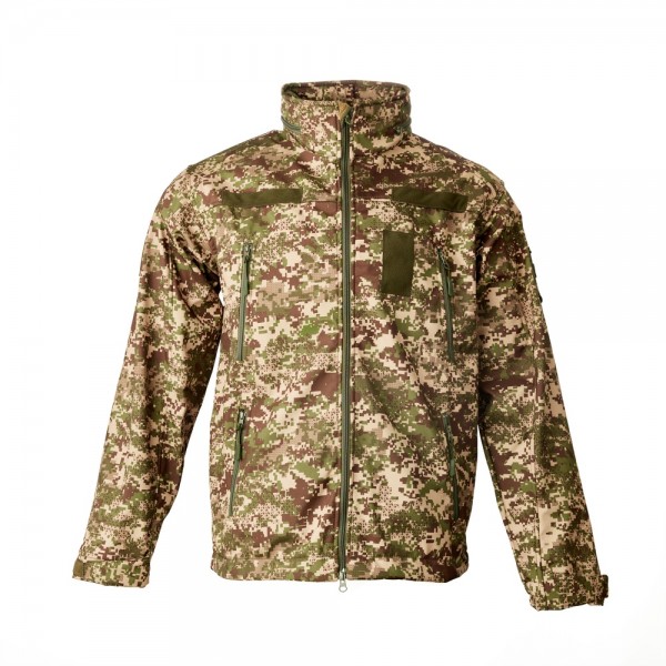 Куртка демисезонная Vik-Tailor SoftShell NGU Camo (Хижак)