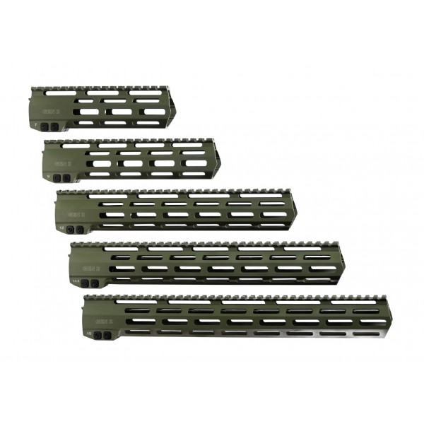 Цевьё XGun Hundguards MK2 7″ для AR15 M-LOK Olive
