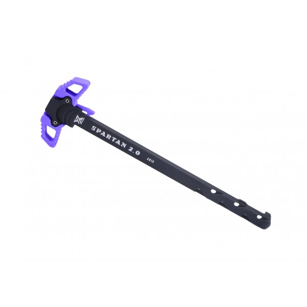 Рукоятка взведения Xgun Spartan 2.0 двосторонняя AR10. Рurple