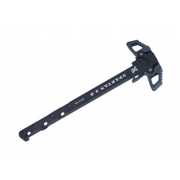 Рукоятка взведения Xgun Spartan 2.0 двосторонняя AR15. Black grey