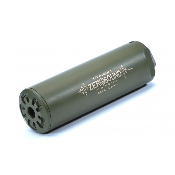 Саундмодератор XGun Zerosound TITAN MINI BRAKE 9 mm Olive