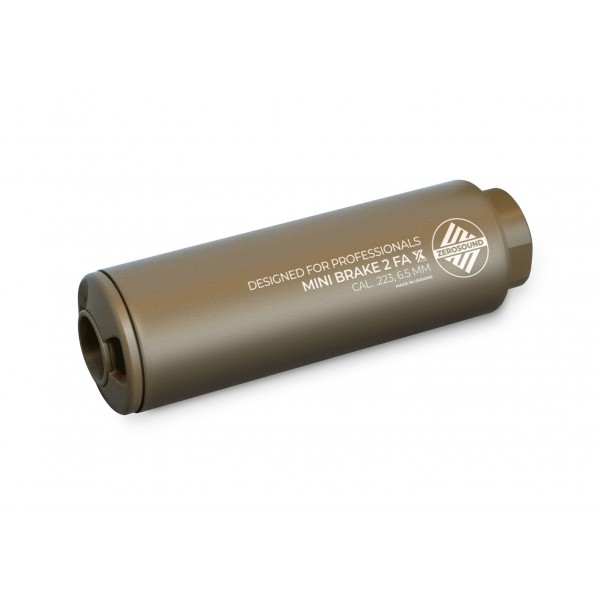 Саундмодератор XGun Zerosound TITAN MINI BRAKE II Full Auto .223 Cal. (в комплекте с ДТК) FDE