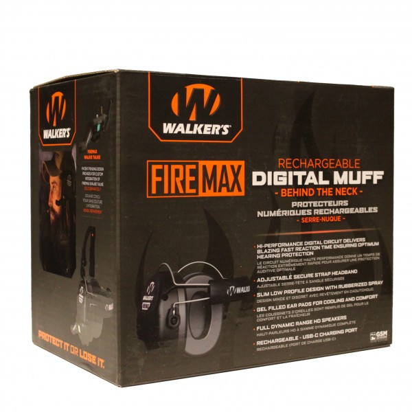 Наушники активны Walker's FireMax BTN