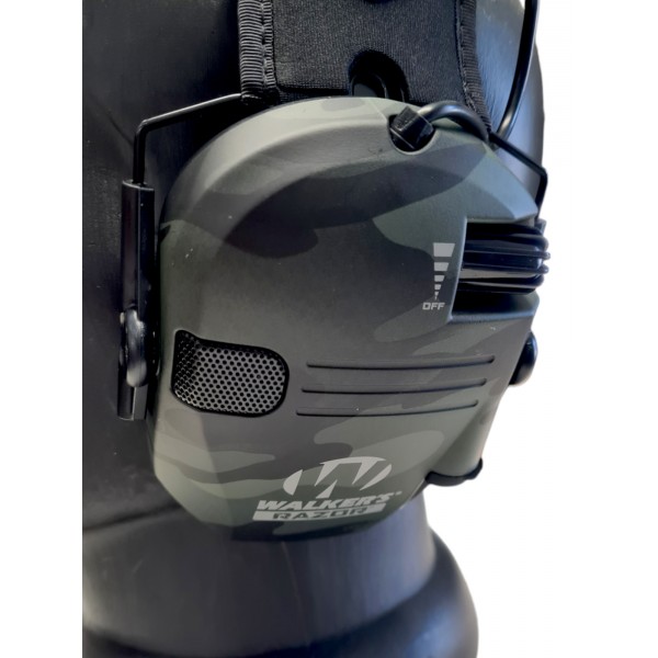 Наушники активные Walker's Razor Slim Electronic Muffs Black Multicam