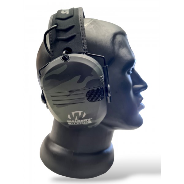 Наушники активные Walker's Razor Slim Electronic Muffs Black Multicam