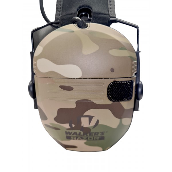 Навушники активні Walker's Razor Slim Electronic Muffs Green Multicam