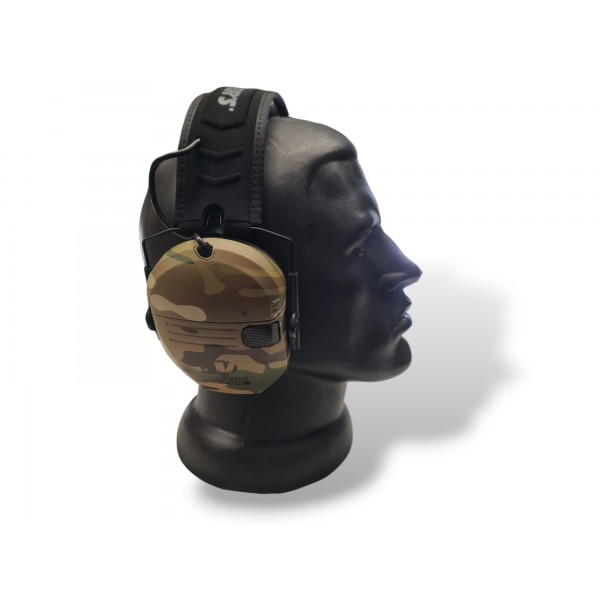 Навушники активні Walker's Razor Slim Electronic Muffs Green Multicam