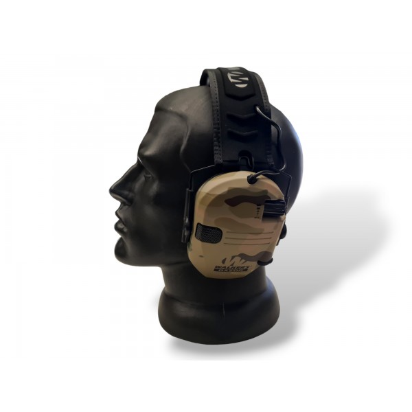 Навушники активні Walker's Razor Slim Electronic Muffs Green Multicam